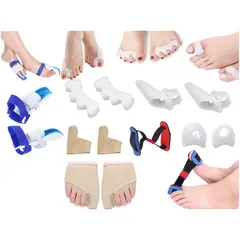 KUANGYE - Kit 11 Correctores Juanete Y Protectores,separador Dedos Pie