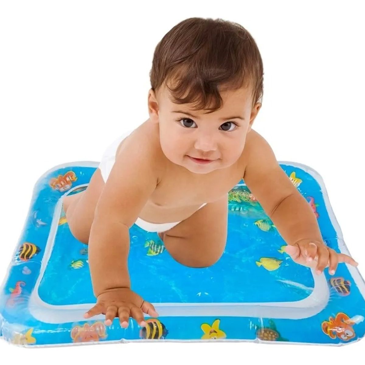 NO LOGO - Alfombra Sensorial De Agua Inflable Para Bebe Cojin Piscina