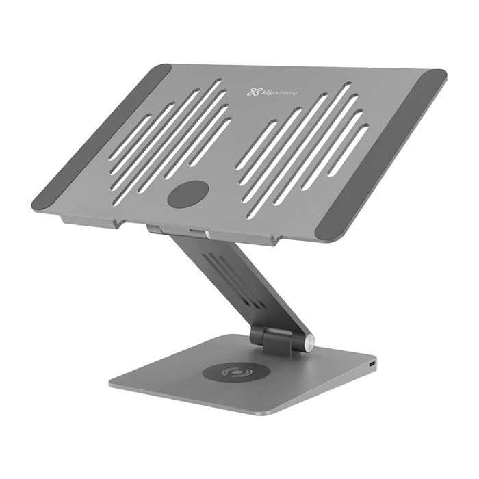 KDA-500 Dock USB-C 9 en 1 con Soporte para Notebook 15.6", HDMI 4K, Qi 15W
