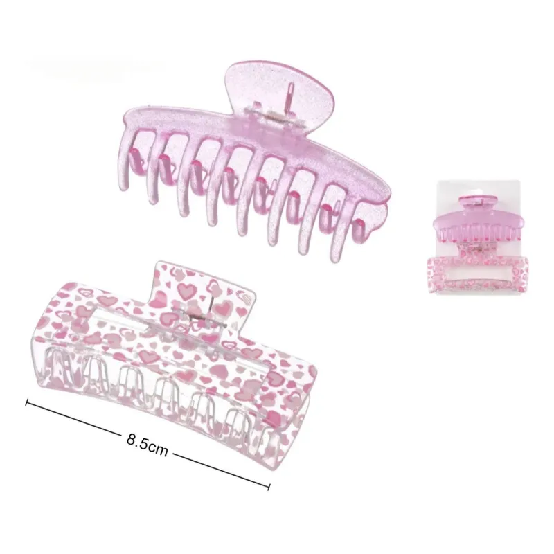 GENERICO - Tiburon Pinza  Accesorios Cabello Set 2 Unidades