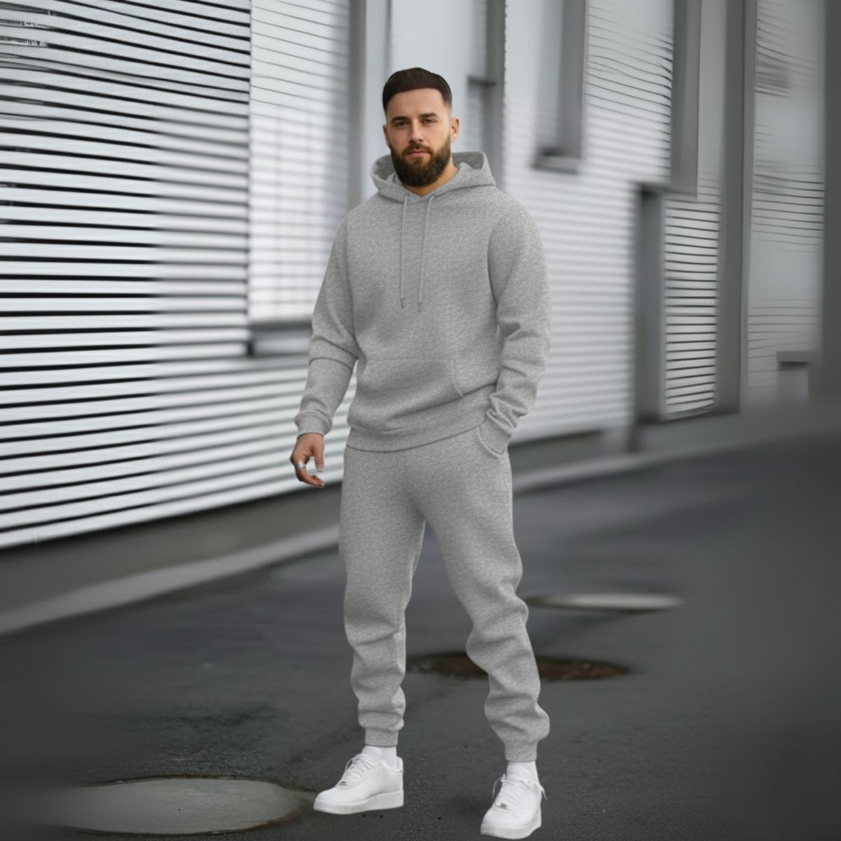 DESIGNERS - Conjunto Deportivo Hombre Algodón  Buzo y Polerón Deportivo