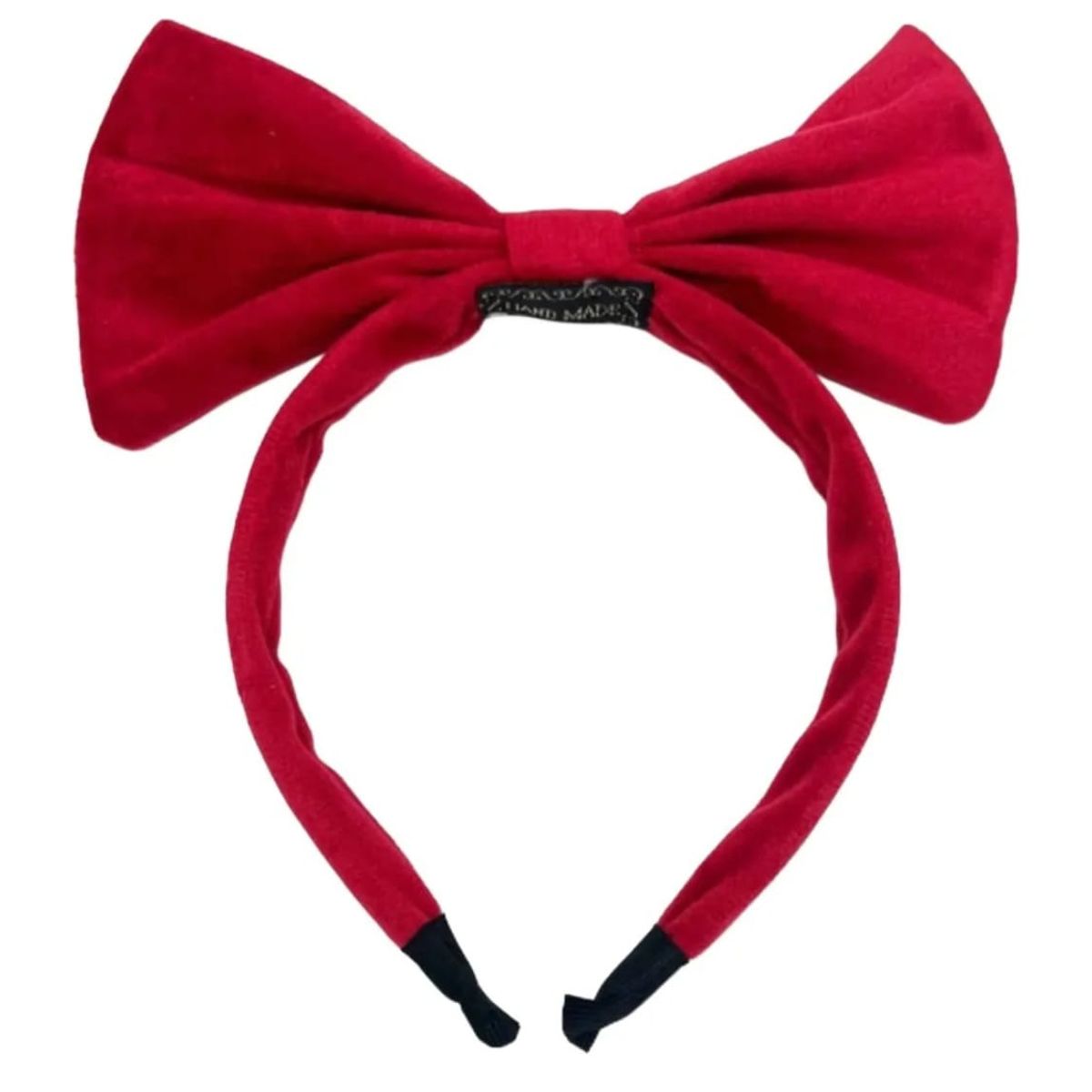 GENERICO - Cintillo Lazo Grande Diadema Lazo Niñas Rojo