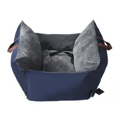 KINDA NICE - Asiento De Auto Para Gato Y Perro Pequeño Premium Lavable