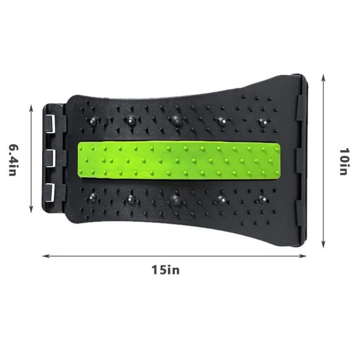 GENERICO - Estirador de 88 Puntos Lumbar Goma Verde