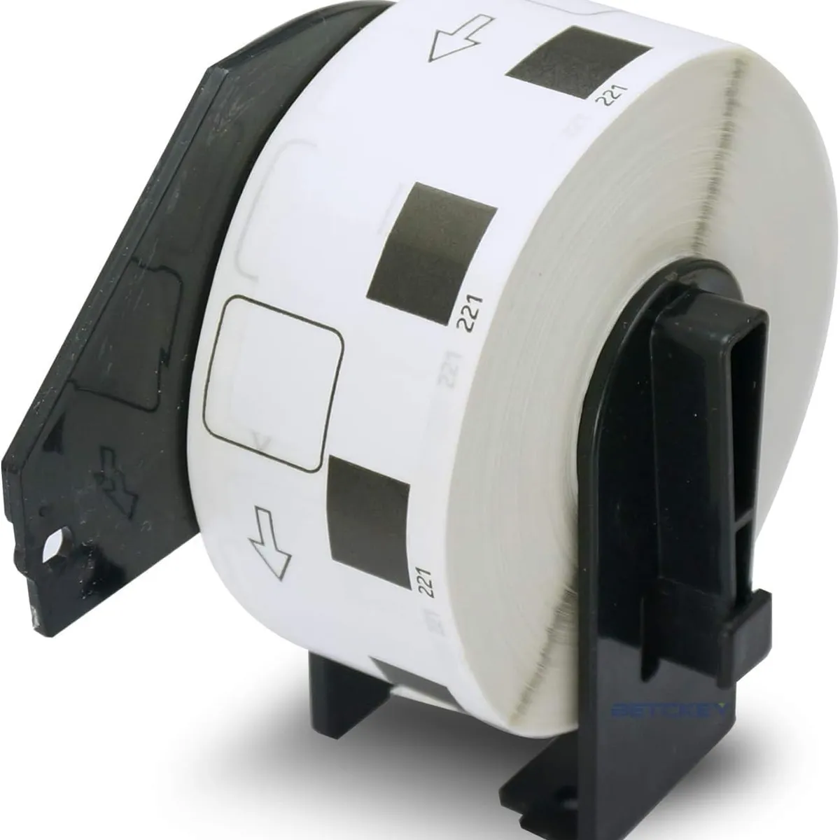 KUANGYE - Rollo Dk-1221 Etiquetas 23x23mm Para Brother Ql Impresoras