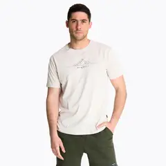 MERRELL - Polera Manga Corta Hombre Beechworth Crema