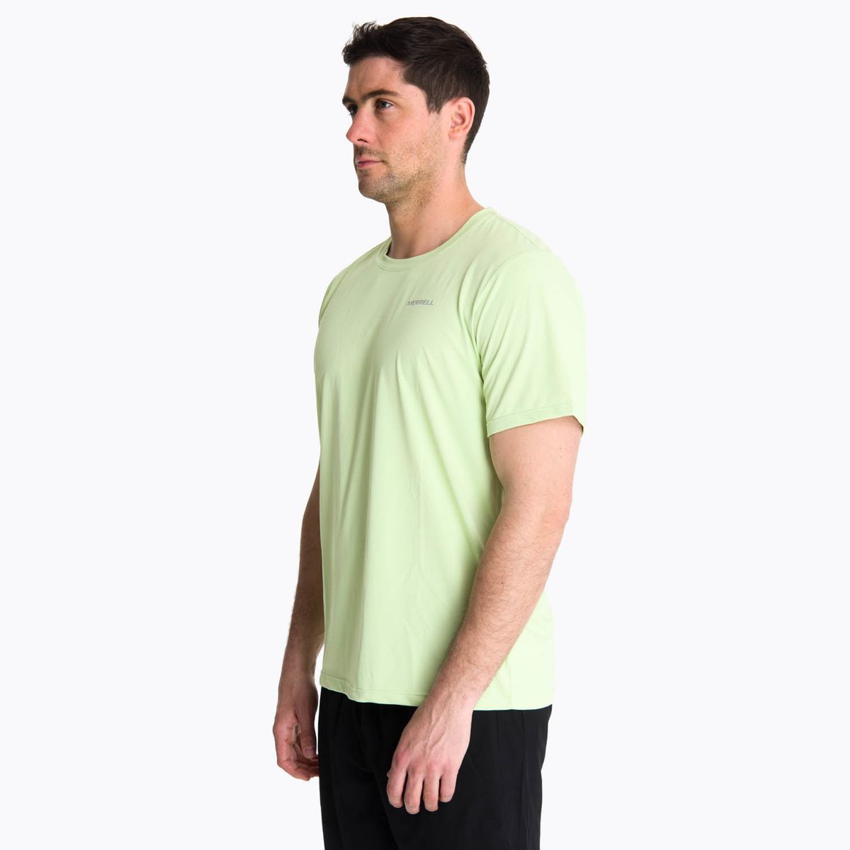 MERRELL - Polera Manga Corta Hombre Birdsville Verde MERRELL