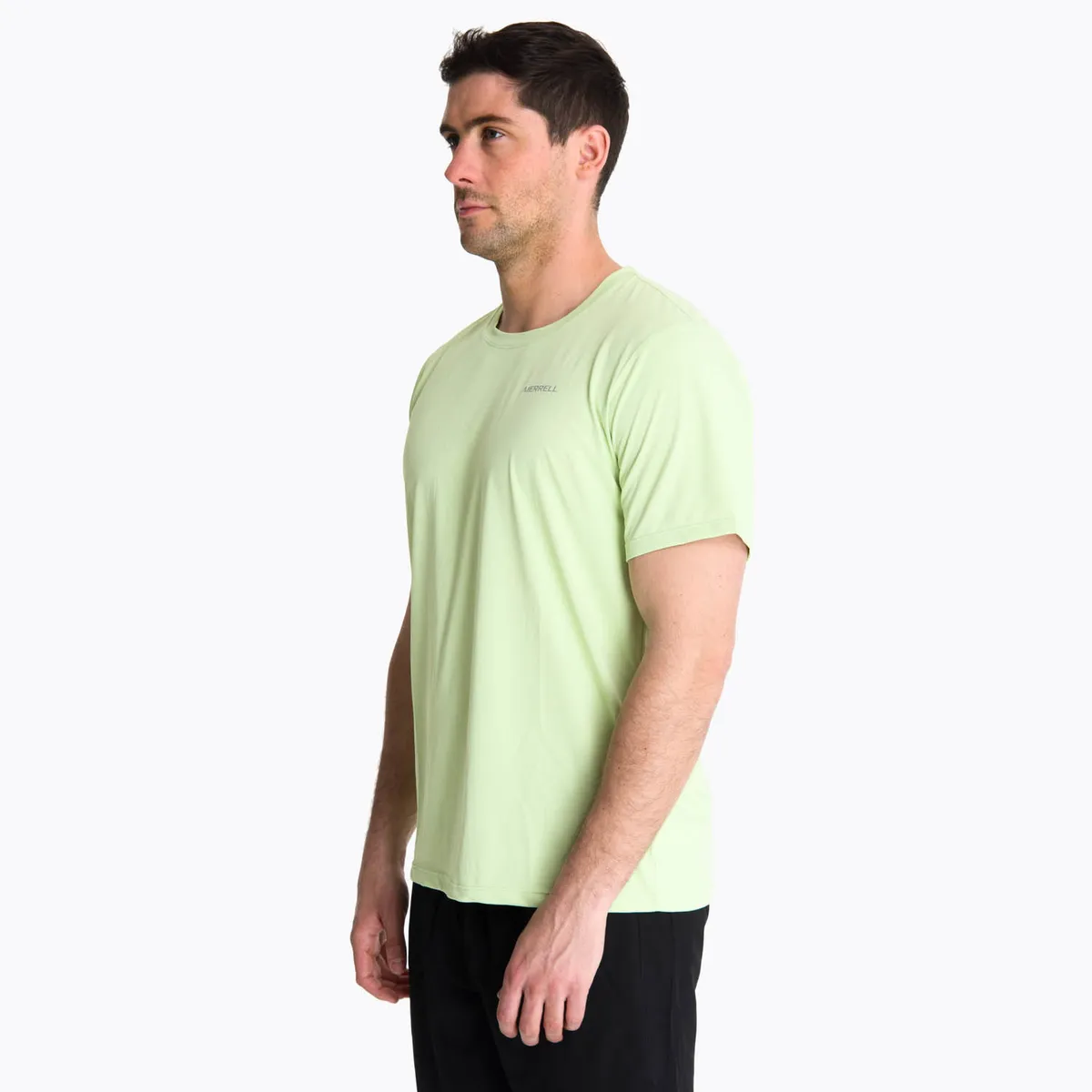 MERRELL - Polera Manga Corta Hombre Birdsville Verde MERRELL