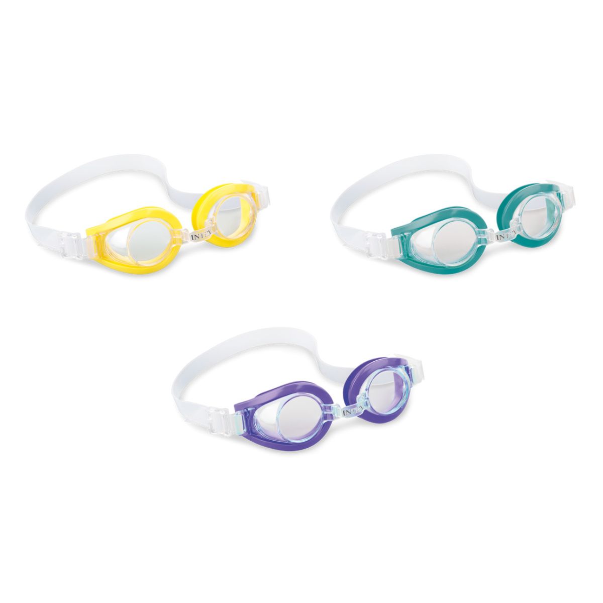 INTEX - Lentes de Natación Kids INTEX 3+ Azul