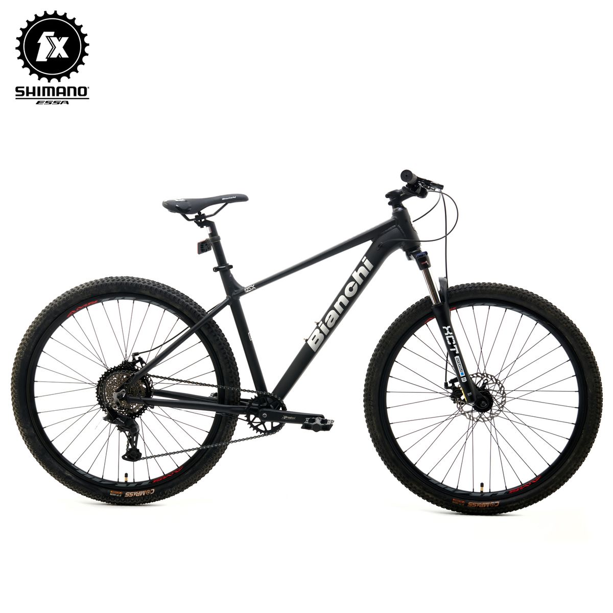 BIANCHI - BIANCHI AGGRESSOR 29 SX - ESSA - 1*8 - NEGRO SEMI MATTE_.
