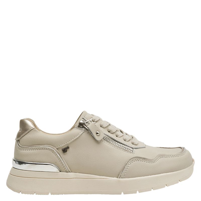16 HRS - Zapatilla Mujer Deportivo Beige 16 Hrs