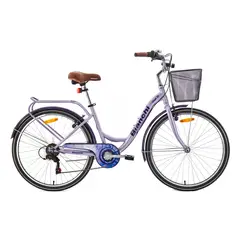 BIANCHI - BICICLETA STREET 26 LADY LILA CLARO