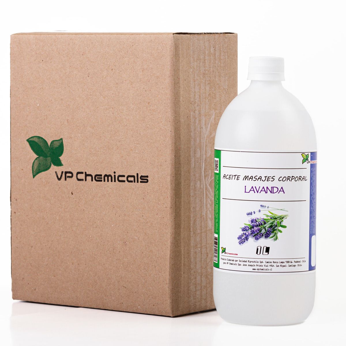 VP CHEMICALS - Aceite De Masajes Lavanda - 1 Litro
