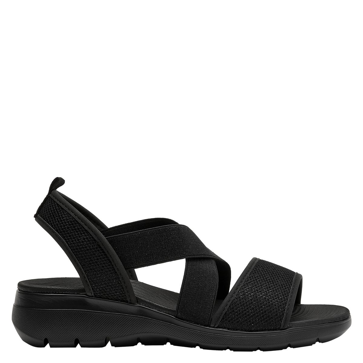 16 HRS - Sandalia Deportivo Mujer Negro 16 Hrs