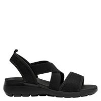 Sandalia Deportivo Mujer Negro