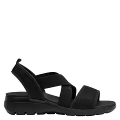 16 HRS - Sandalia Deportivo Mujer Negro