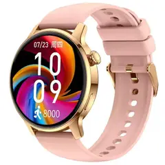 GENERICO - Reloj Inteligente Bluetooth Sports Fitness S46 Estilo PINK DORADO Nuevo