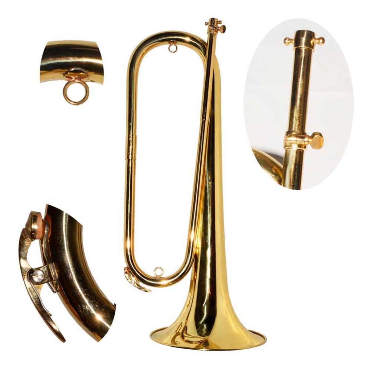 ETINGER - CLARIN PARA BANDA PROFESIONAL DORADO MODMMCC-100 ETINGER