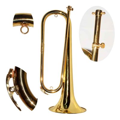 Imagen 2 del producto CLARIN PARA BANDA PROFESIONAL DORADO MODMMCC-100