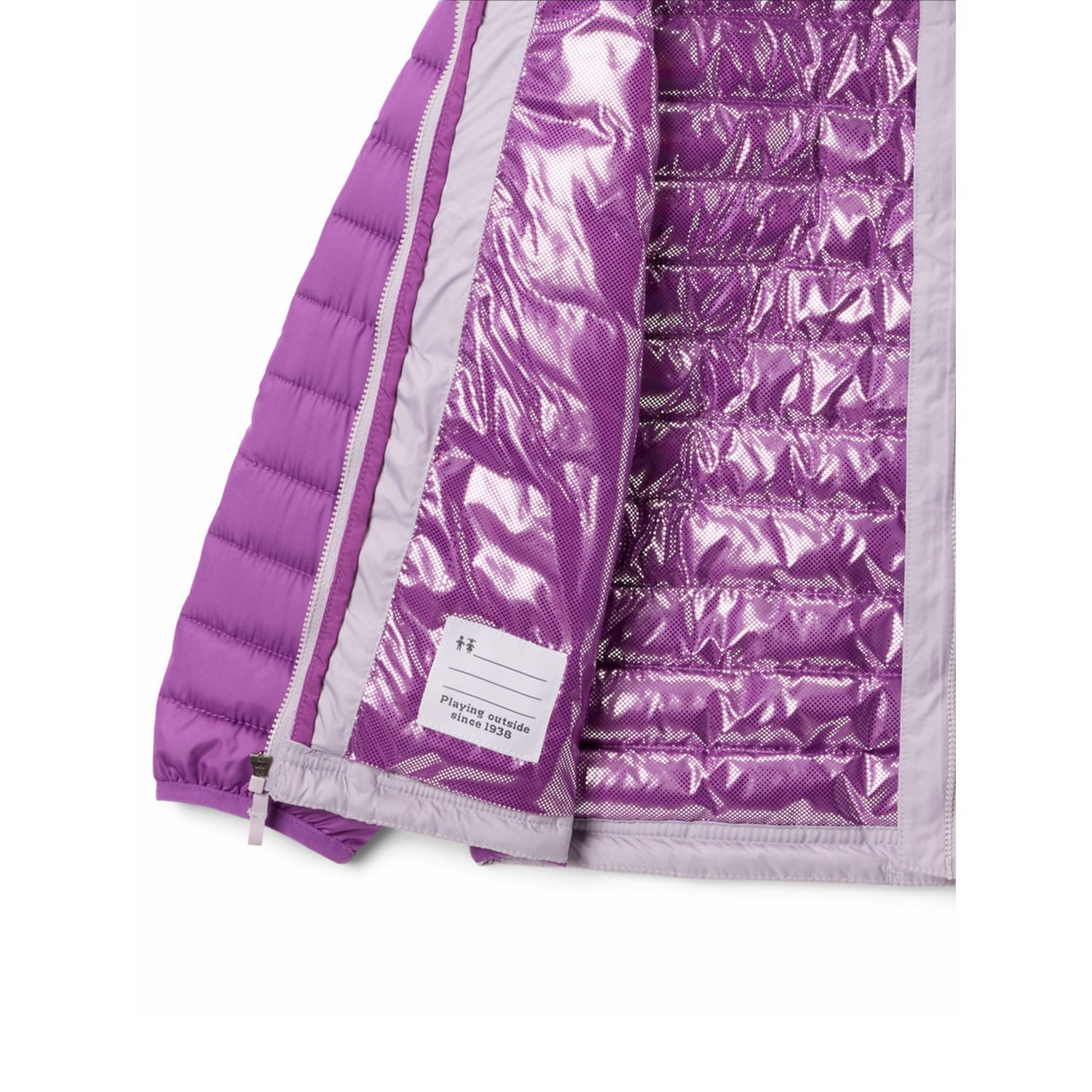 COLUMBIA Parka Niña Powder Lite II Hood Morado COLUMBIA
