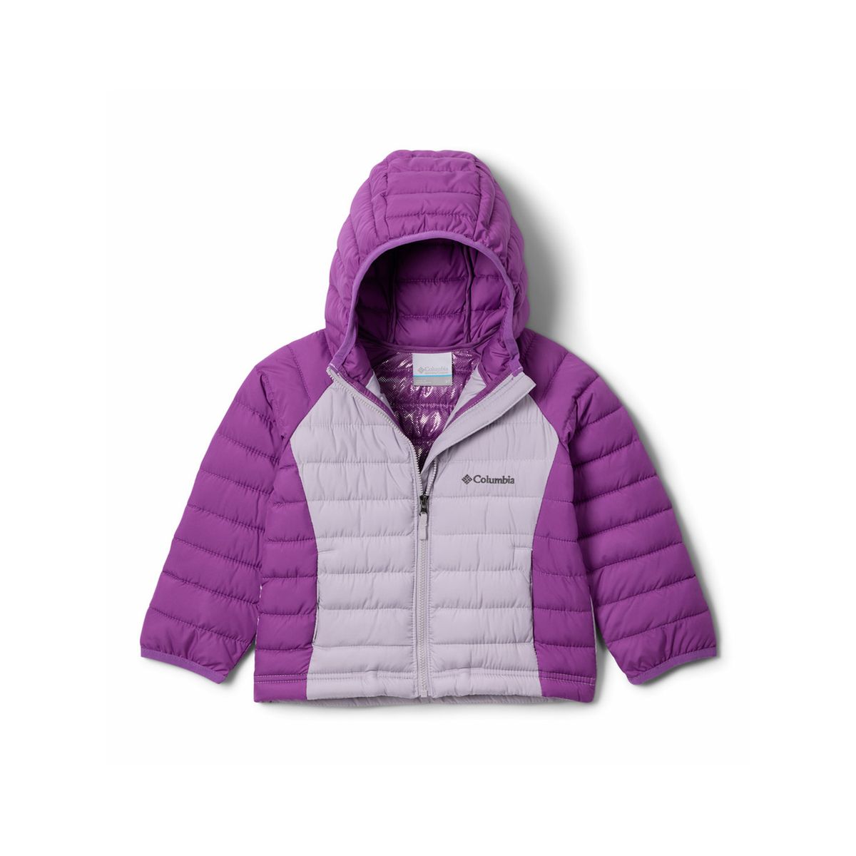 COLUMBIA - Parka Niña Powder Lite II Hood Morado COLUMBIA