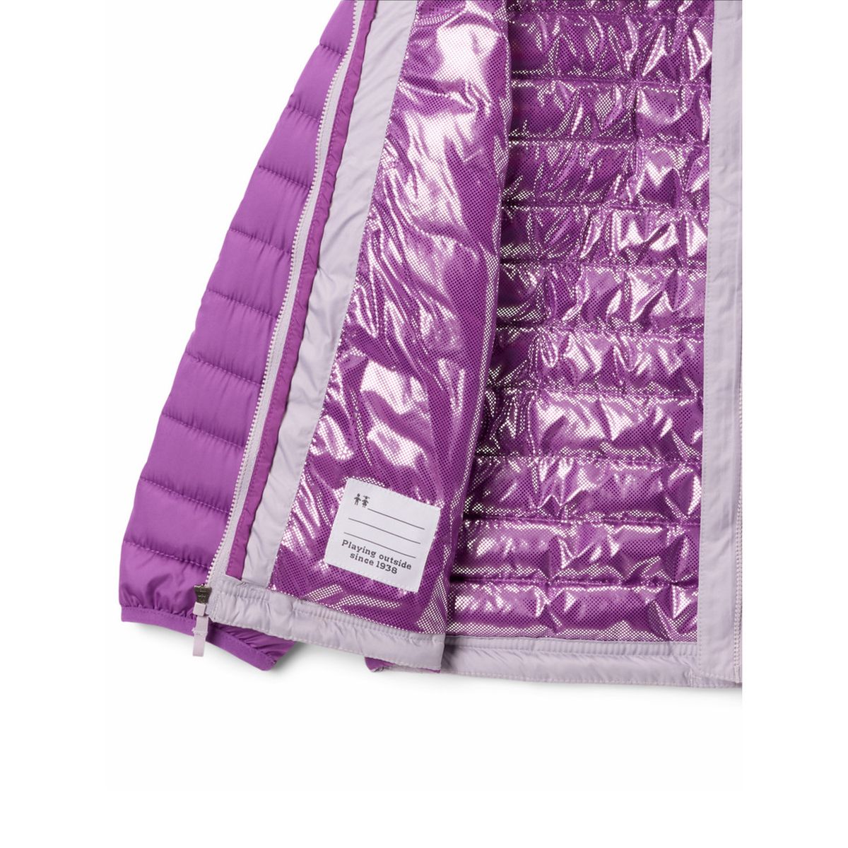COLUMBIA - Parka Niña Powder Lite II Hood Morado COLUMBIA