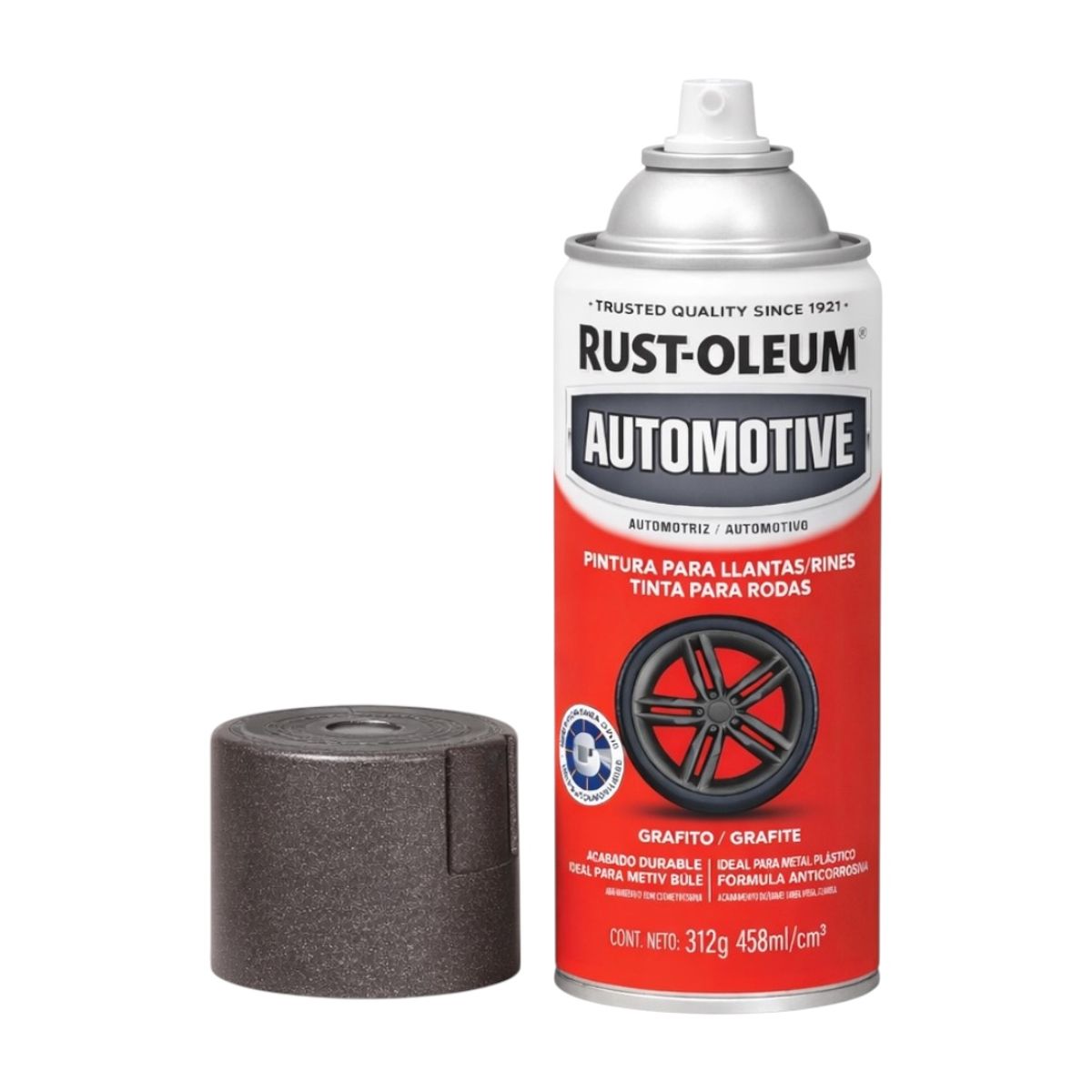 RUST OLEUM - Pintura para Llantas 458ml Mate Grafito