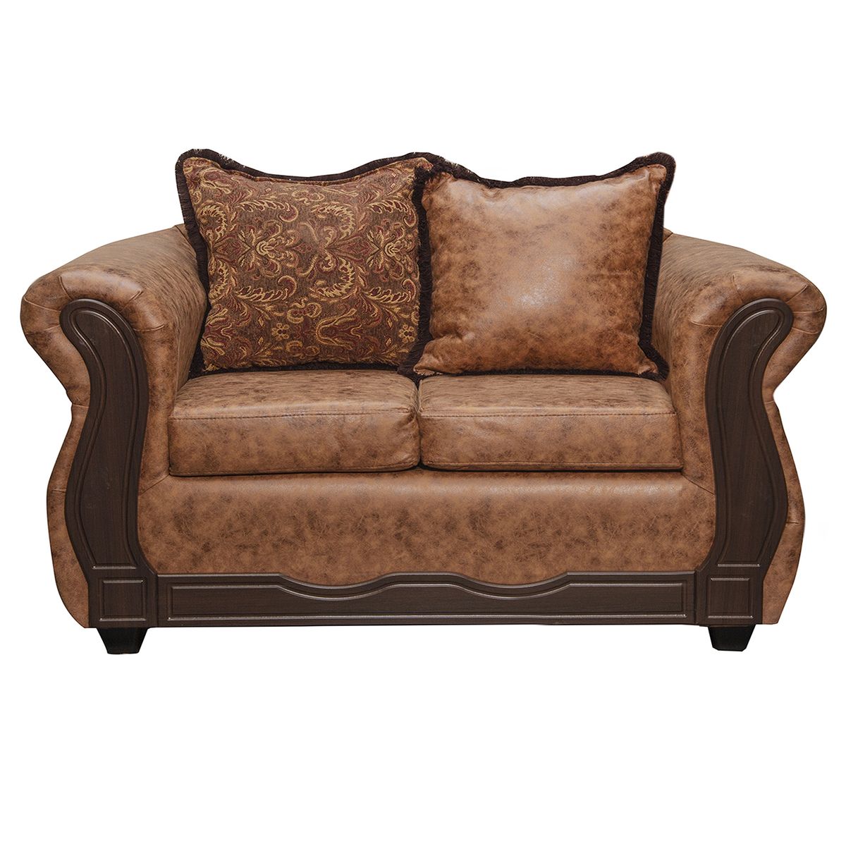 BLACK FACTORY - Juego de Living 2 1 1 Sofia PU