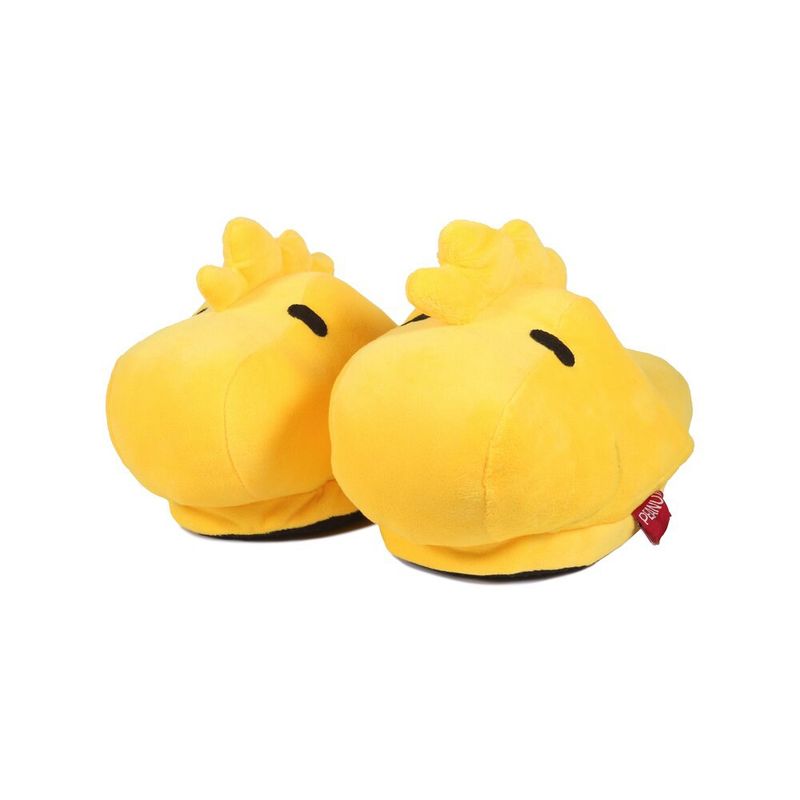 SNOOPY - Pantufla 3D Mujer Woodstock Bird Amarillo