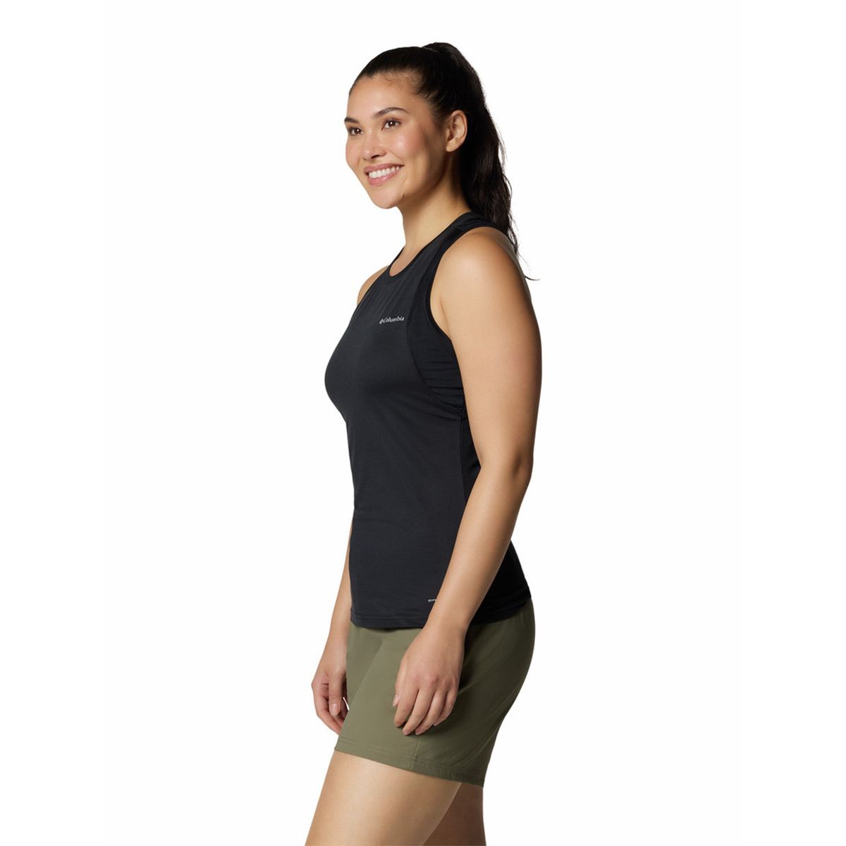 COLUMBIA - Polera Sin Mangas Mujer Weekend Ascent Negro COLUMBIA