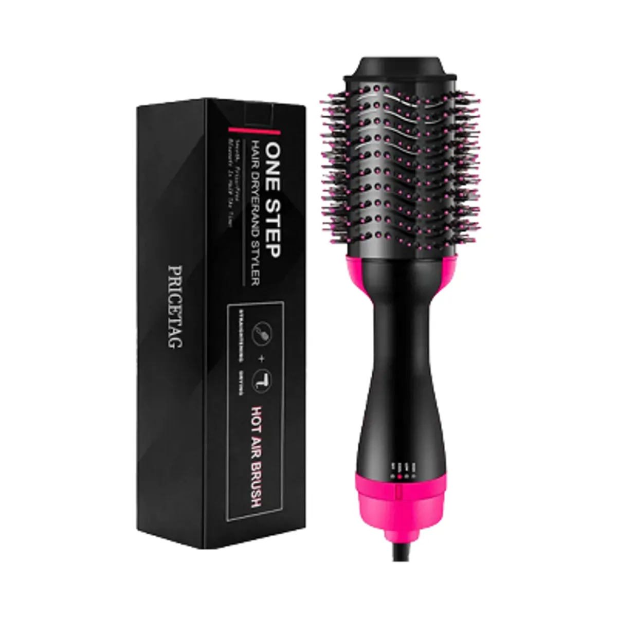 GENERICO - Cepillo Alisador Secador One Step 3 En 1