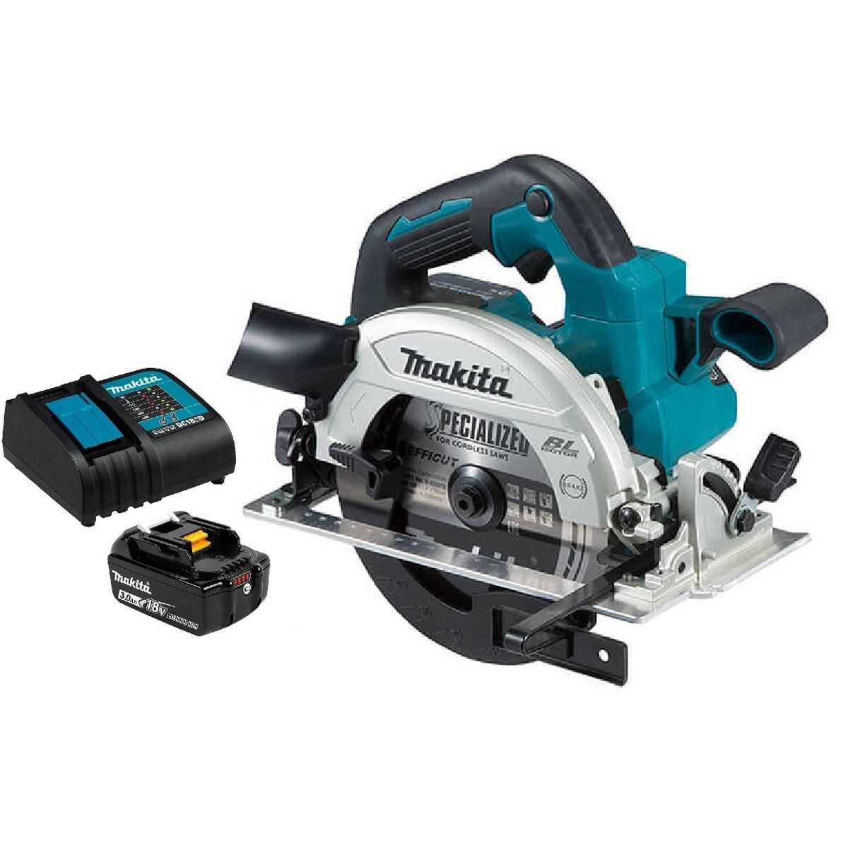 Sierra Circular 165mm 6-12 Brushless 18v Makita Dhs660 3Ah, marca MAKITA - Foto Principal