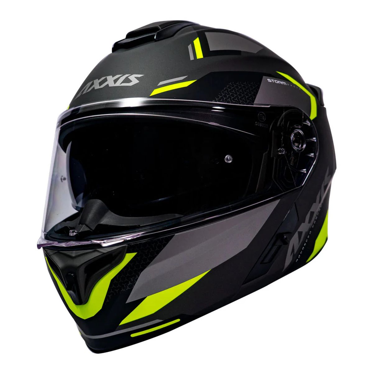 AXXIS - Casco Axxis Storm Drone D3 Amarillo Fluor