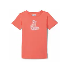 COLUMBIA - Polera Manga Corta Niña Miion Lake Rosado
