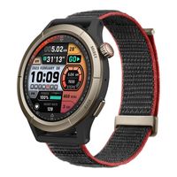 Reloj Smartwatch Cheetah Pro Negro Amoled Deportivo Gris Plateado