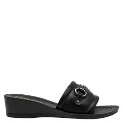BRUNO ROSSI - Sandalia Mujer Casual Negro
