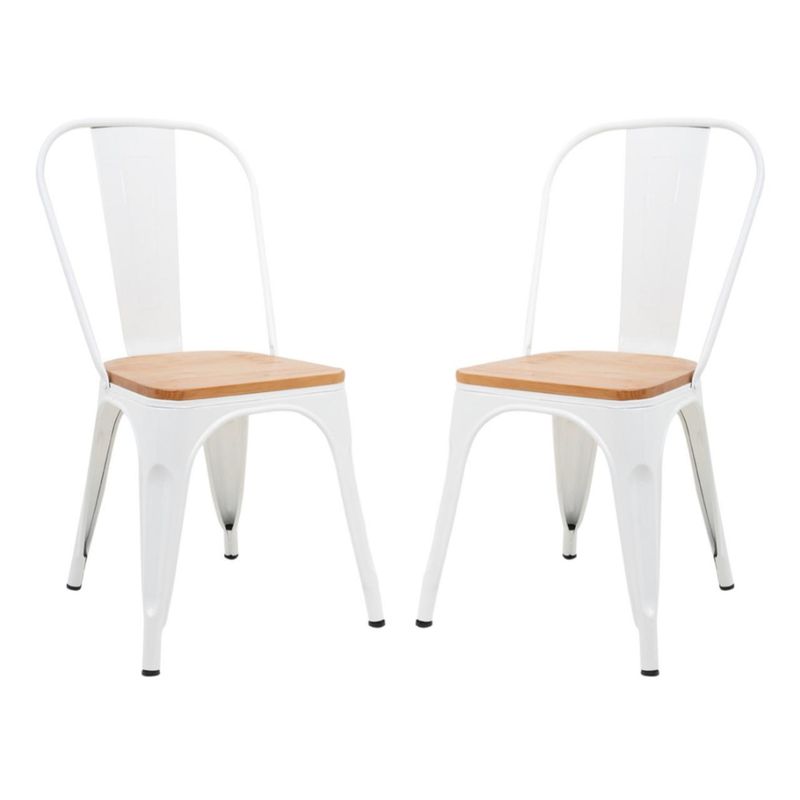 HABITA2 CHILE - Pack 2 Silla Tolix con asiento de madera