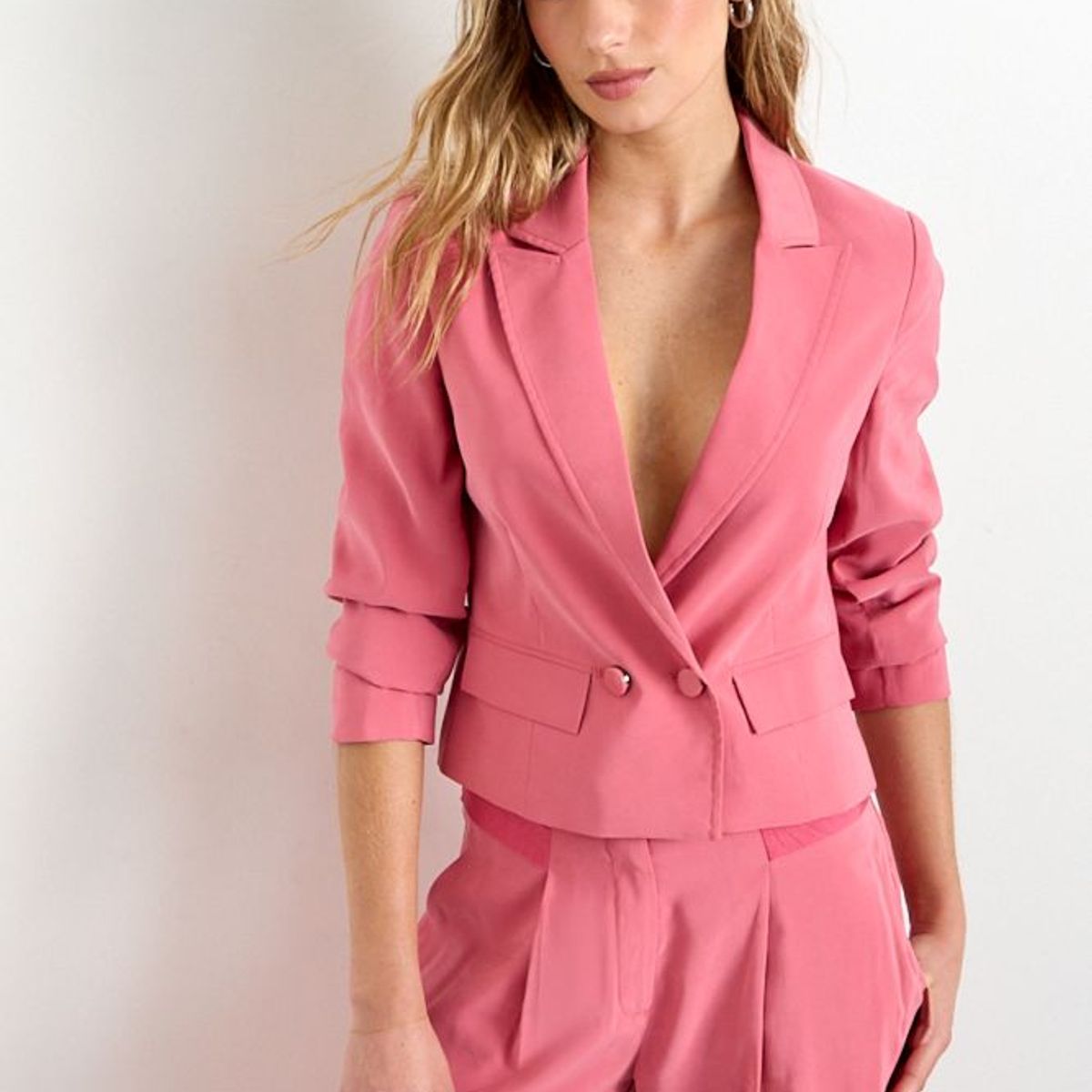 IO - Blazer Mujer Coral Io