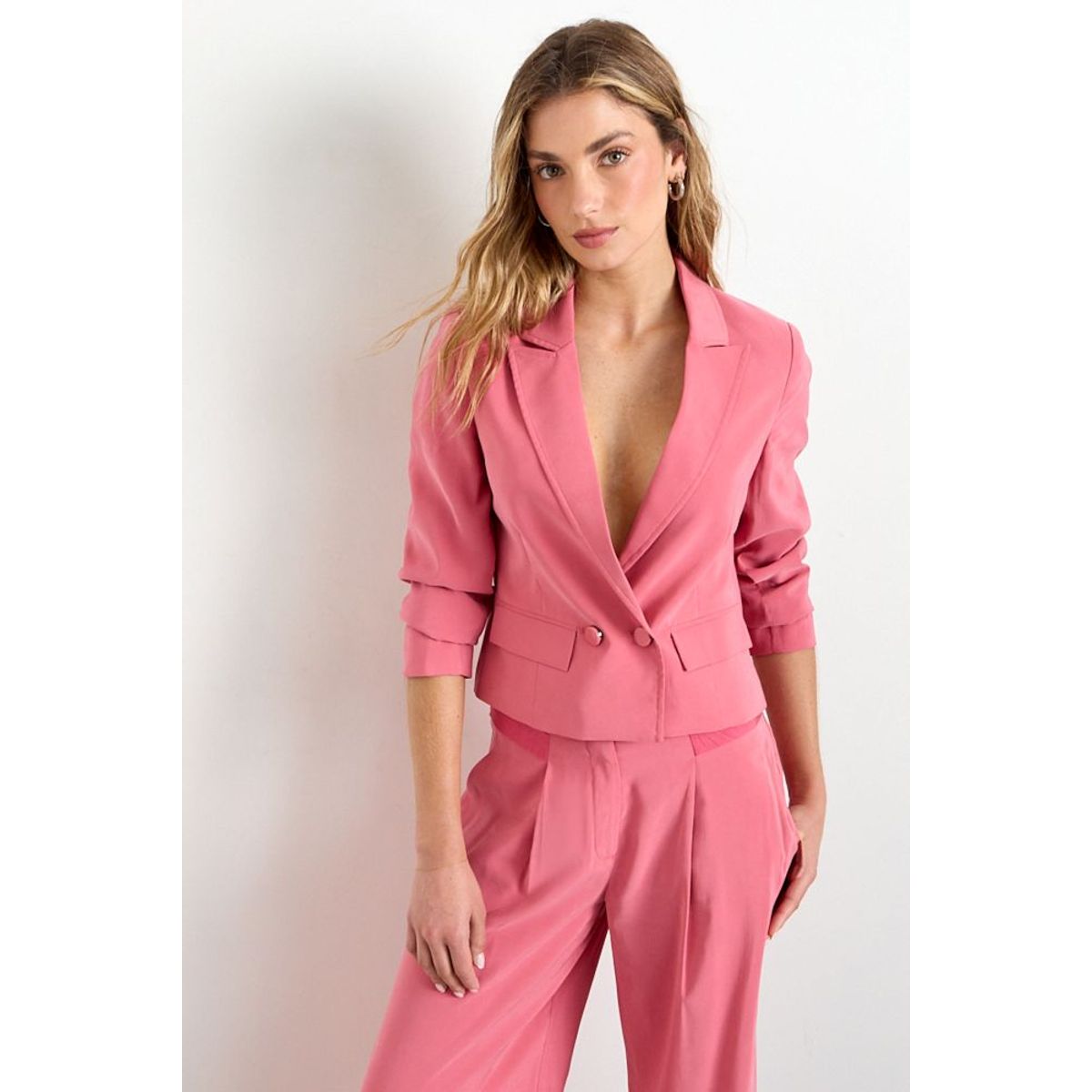 IO - Blazer Mujer Coral Io