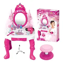 GENERICO - Tocador De Maquillaje Para Niñas De Juguetes