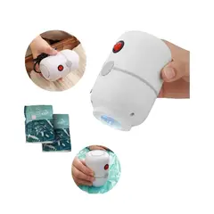 GENERICO - Mini Aspiradora Eléctrica Para Sellado De Bolsa Al Vacío Blanco