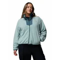 COLUMBIA - Polar Mujer Sequoia Grove Full Zip Celeste