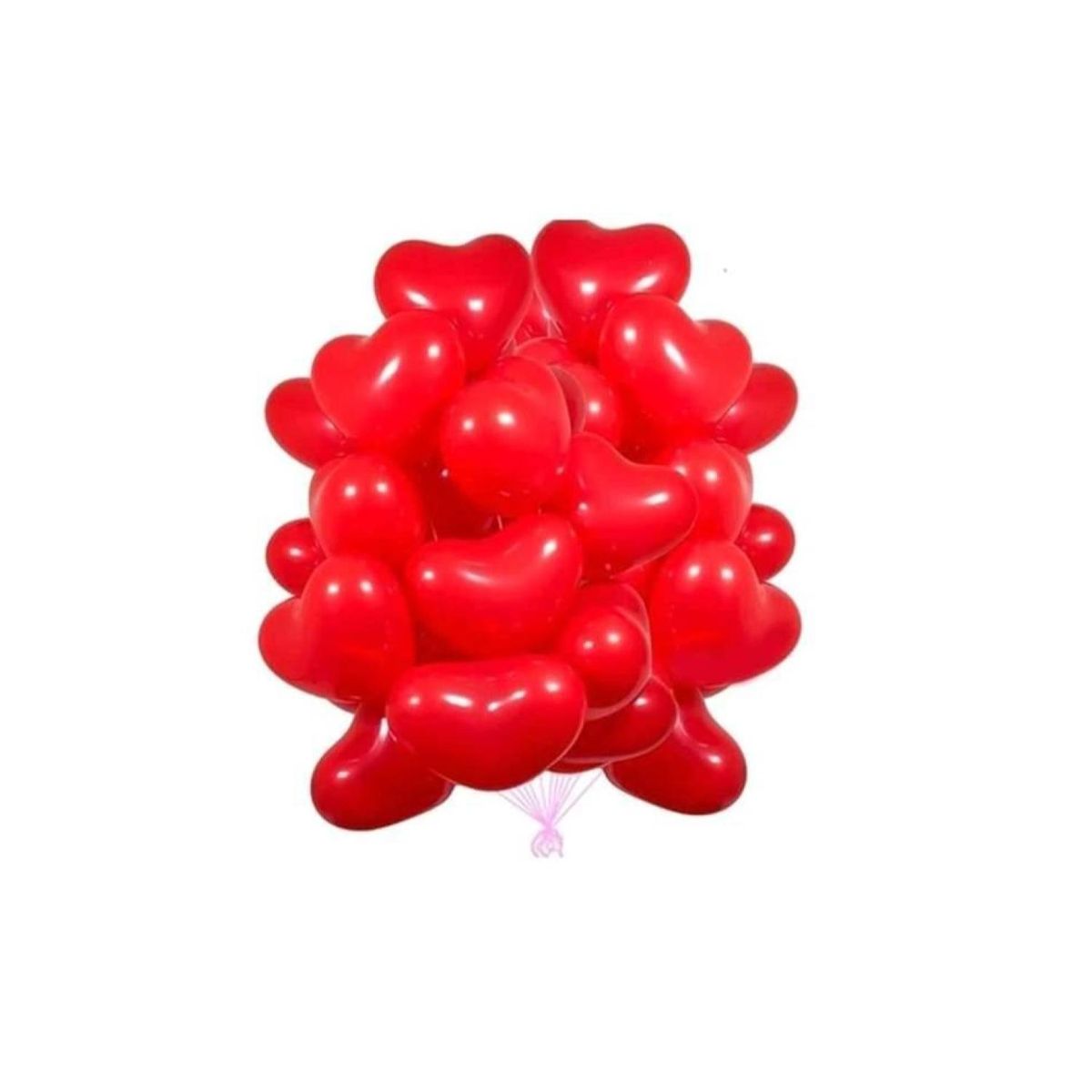 GENERICO - Pack Amor Globos Corazón Frase Te Amo Petalos Artificiales
