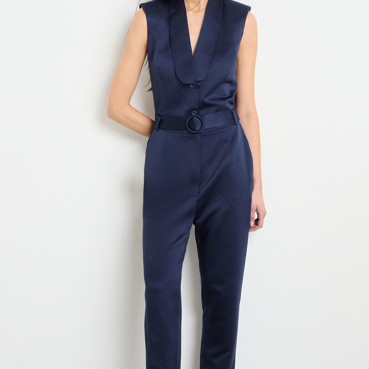 IO - Enterito Liso Mujer Azul Io