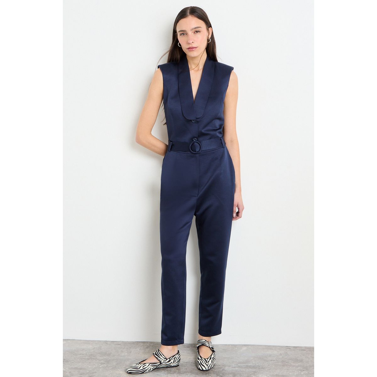 IO - Enterito Liso Mujer Azul Io