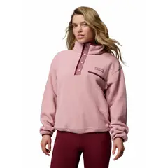 COLUMBIA - Polar Mujer Helvetia Snap Rosado