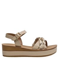 Sandalia Mujer Casual Beige