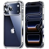 Carcasa Para iPhone 17 Pro Max Transparente Reforzada