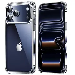 GENERICO - Carcasa Para iPhone 17 Pro Max Transparente Reforzada