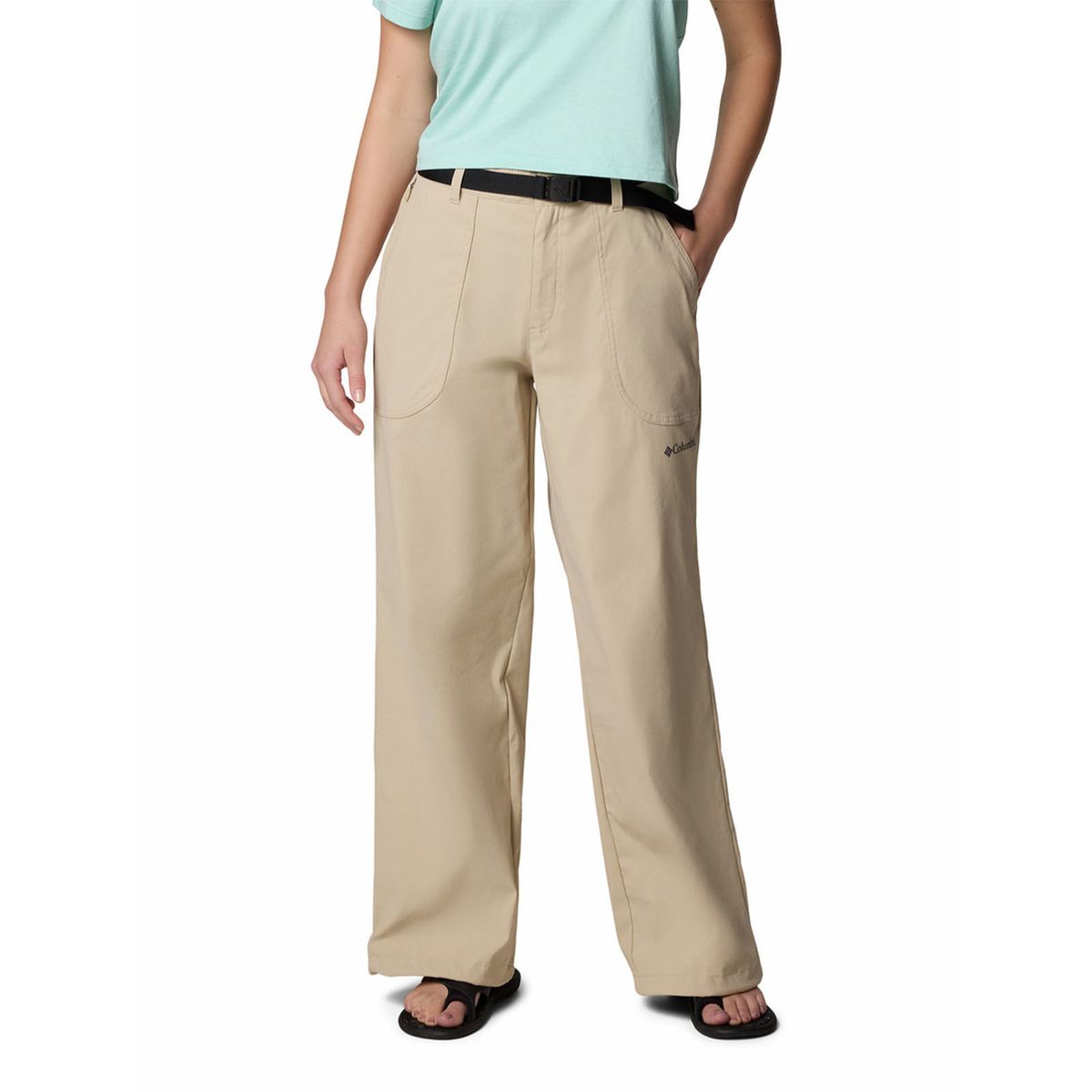 COLUMBIA - Pantalón Mujer Brea Falls Nylon Beige COLUMBIA